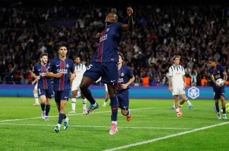 Paris Saint-Germain Overpower Atalanta as Thuram Scores Twice to Give Inter Milan Win against Dutch Giants