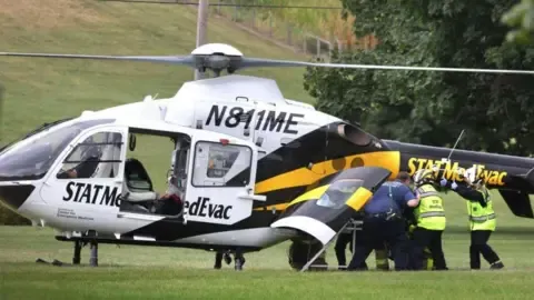 A group of police injured by gunfire in Pennsylvania, with three in serious health status